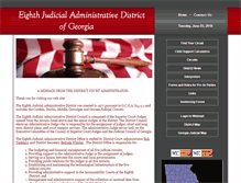 Tablet Screenshot of eighthdistrict.org